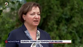 Europa fierbe la temperaturi record
